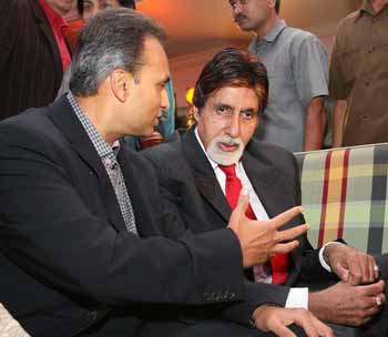 The tie-up between Mr Ambani and Amitabh Bachchan