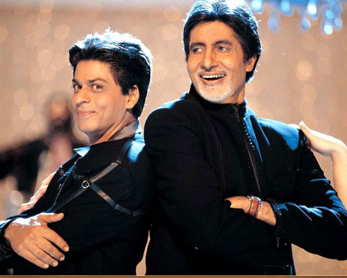 Big B honored by SRK