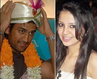 Dhoni-Sakshi Marriage Pictures