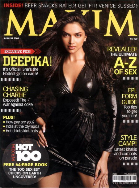 Deepika Padukone - Maxims hottest girl