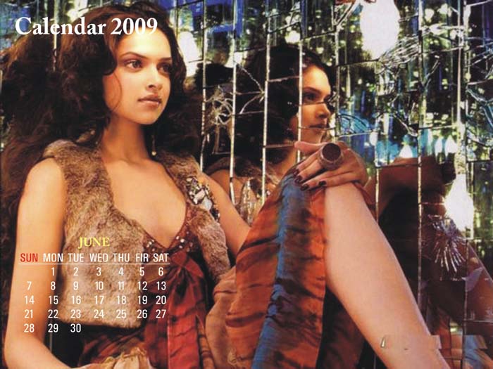 Deepika Padukone - Calendar Jun