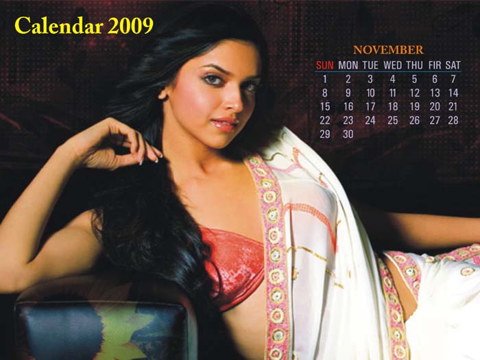 Deepika Padukone - Calendar Nov