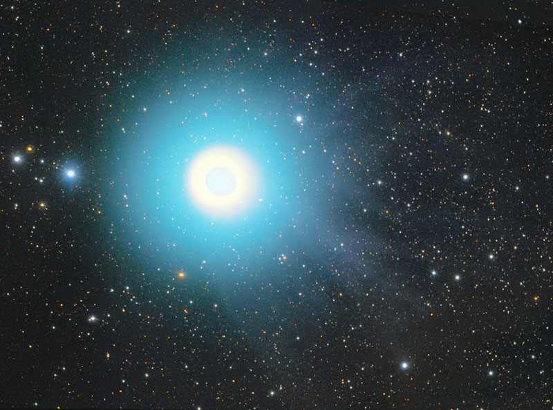 Comet Holmes 17/P Bigger Than The Sun