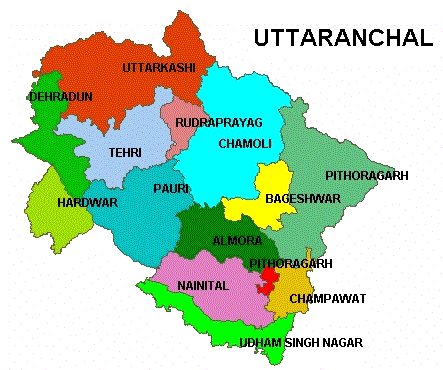 Devprayag In India Map Maa Ganga Map