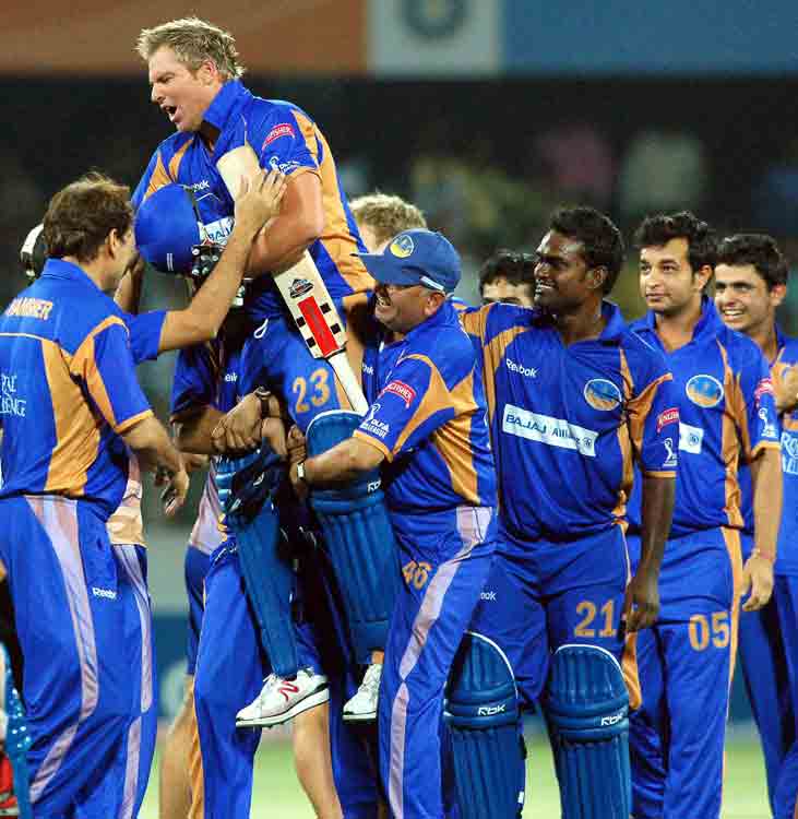 Rajasthan win first IPL cricket series