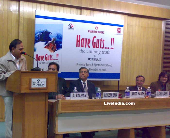 Release of Have Guts...!! A book by Jaswin Jassi
