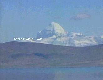 First view of Kailash Parbat