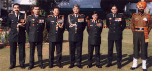 Gen VP Malik and officers