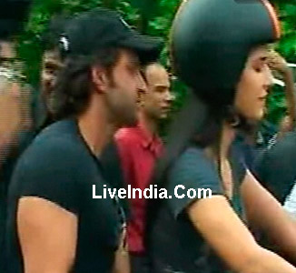 katrina kaif on motorcycle