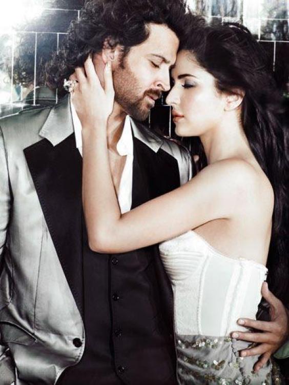 Katrina and Hrithik - longest liplock