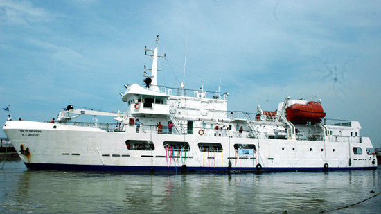 Cruise Ship for Lakshadweep