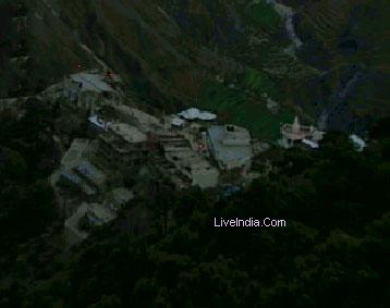 Night view Ardh Kuvari