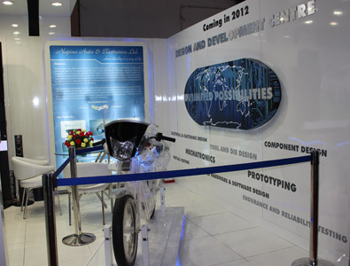 Napino Auto and Electronics Ltd at Delhi Auto Expo 2012