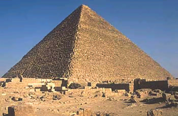 PYRAMIDS OF GIZA, EGYPT: