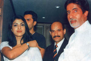 Priyanka with Amit ji