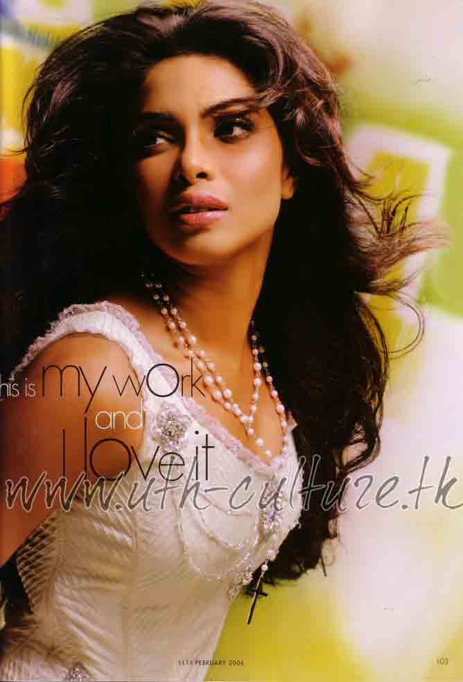 Priyanka Chopra Scans from ELLE - Magazine