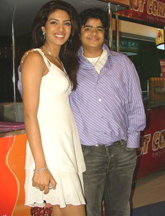 priyanka chopra with Brother Sidharth Chopra