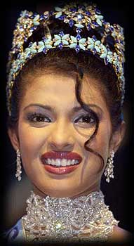 Priyanka chopra in Miss World 2000 Pageant