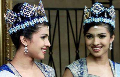 Priyanka chopra in Miss World 2000 Pageant