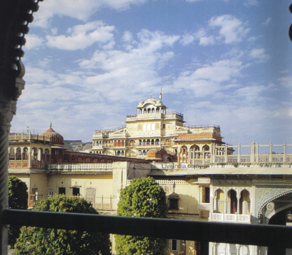 The Main gate to City Palace of Jaipur.