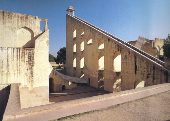 Samart Yantra. The Astronomical Instrument that form's the center piece of Jantar Mantar Jaipur