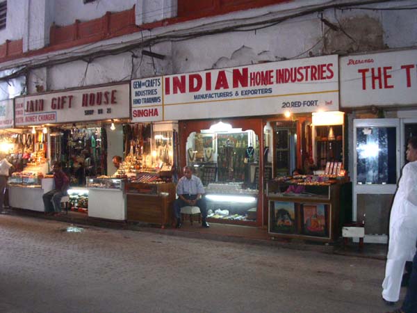 Meena Bazar Red Fort Delhi.