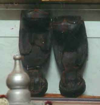 Baba's paduka's (footer's) Museum Shirdi