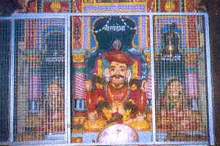 Khandoba Deity,It is believed that he is another form of Lord Shiva