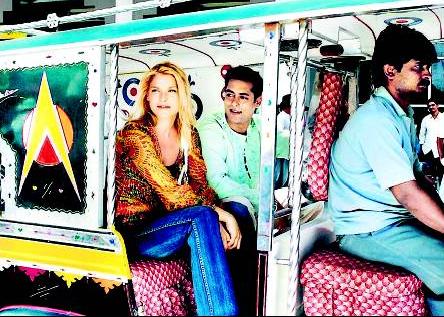 Salman Katrina in Auto Rickshaw