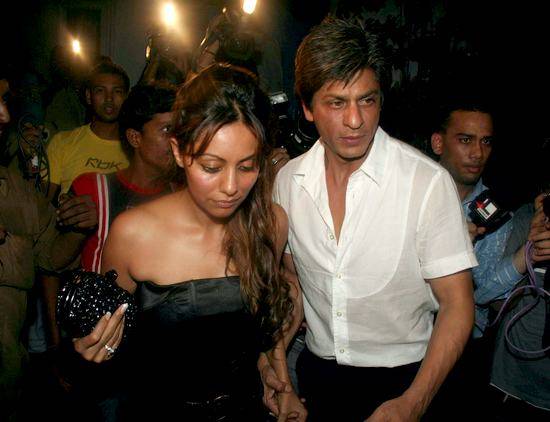 Shah Rukh Khan and wife Gauri