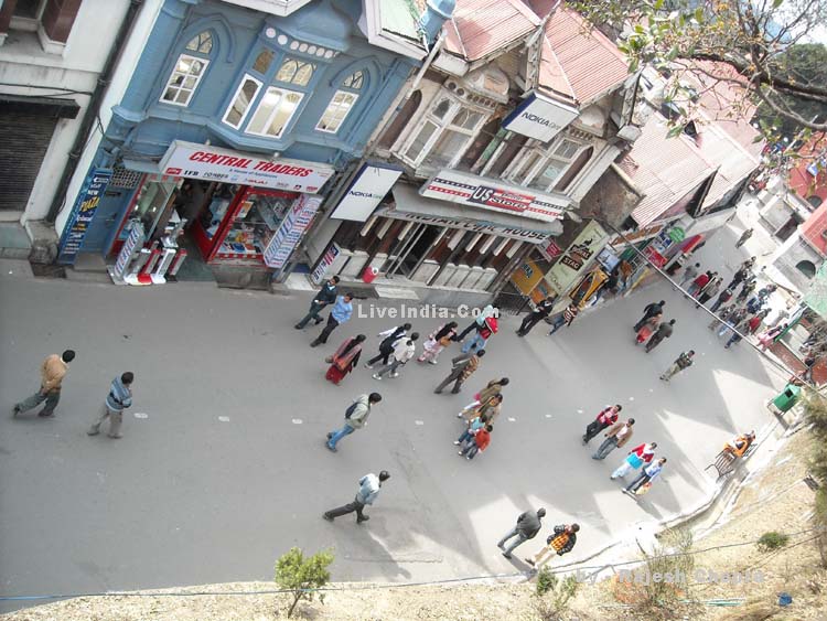 Lower Bazaar- Shimla Hill Station