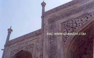 Taj Mahal Art work