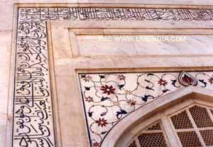 Taj Mahal Art work