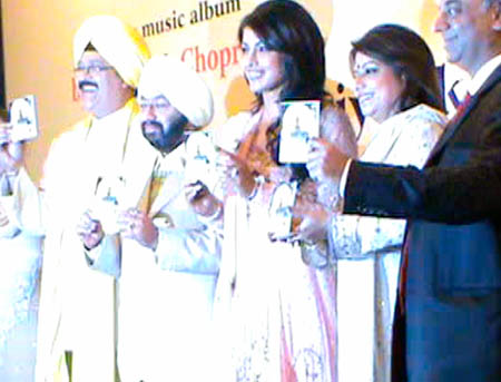 'Proud daughter' Priyanka launches father's music album