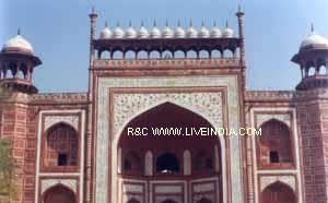 Gate Of The Taj Mahal